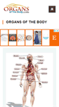 Mobile Screenshot of organsofthebody.com